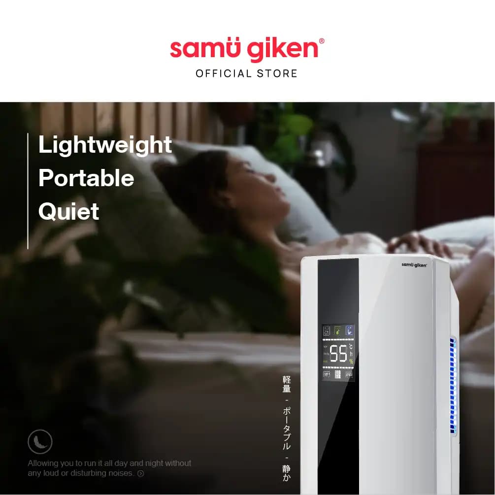 LIGHTWEIGHT , PORTABLE & QUIET