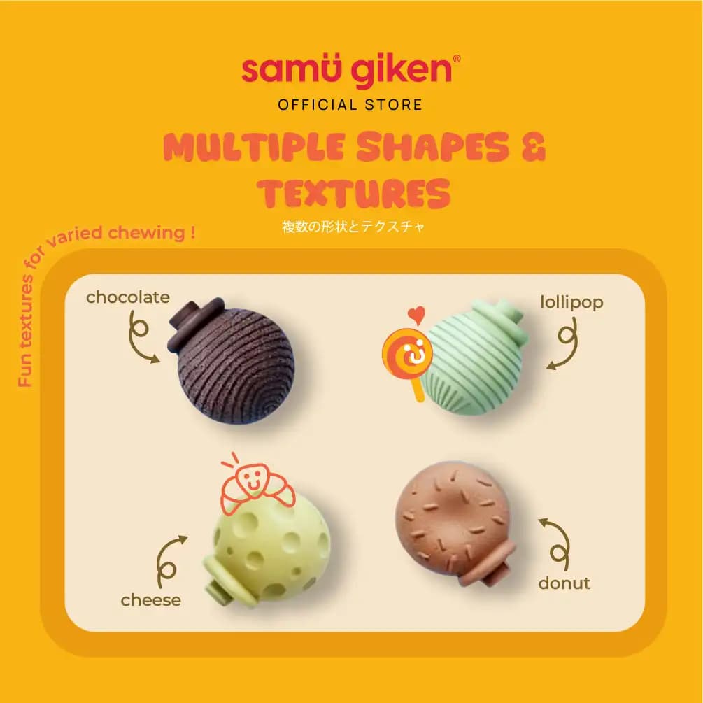 MULTIPLE SHAPES & TEXTURES