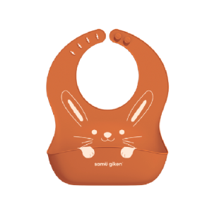 Samu Giken Baby Carrot Sillicone Feeding Set,  Model;SLC-5IN1-CARROT